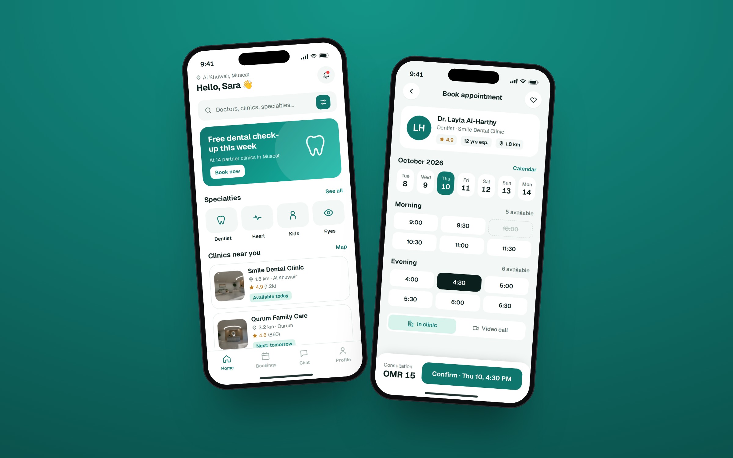 Nabd — Clinic Booking Platform