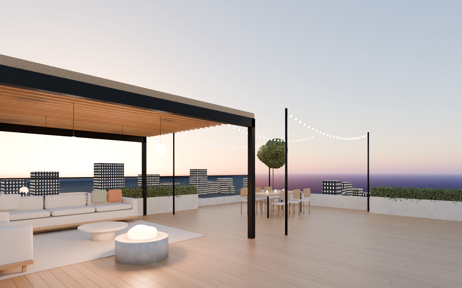 Skyline Rooftop Terrace